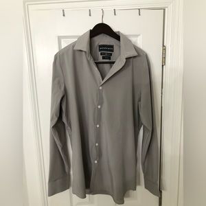 Gray dress shirt